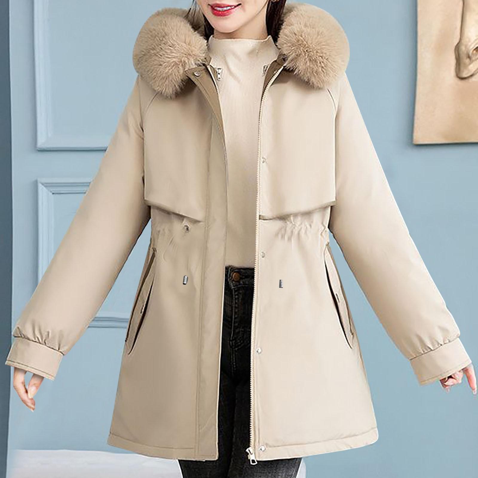 Женская модная повседневная однотонная хлопковая куртка с капюшоном и плюшевой застежкой-молнией и пуговицами средней длины с длинными рукавами L хаки
Женская модная повседневная однотонная хлопковая куртка с капюшоном и плюшевой застежкой-молнией и пуговицами средней длины с длинными рукавами L хаки