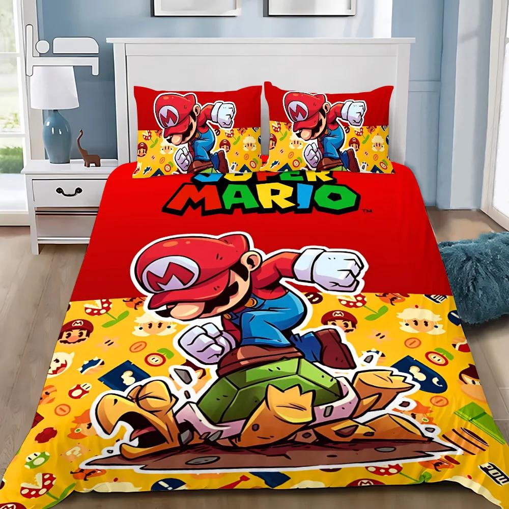 Ігровий Набір Постільної Білизни Super M-Marios Підковдра Наволочка Для Дорослих Хлопчика Дівчинки Декор Спальні Дитячий Подарунок Односпальний Двоспальний Великий Розмір AU Single(140*210cm)3pcs
Ігровий Набір Постільної Білизни Super M-Marios Підковдра Наволочка Для Дорослих Хлопчика Дівчинки Декор Спальні Дитячий Подарунок Односпальний Двоспальний Великий Розмір AU Single(140*210cm)3pcs