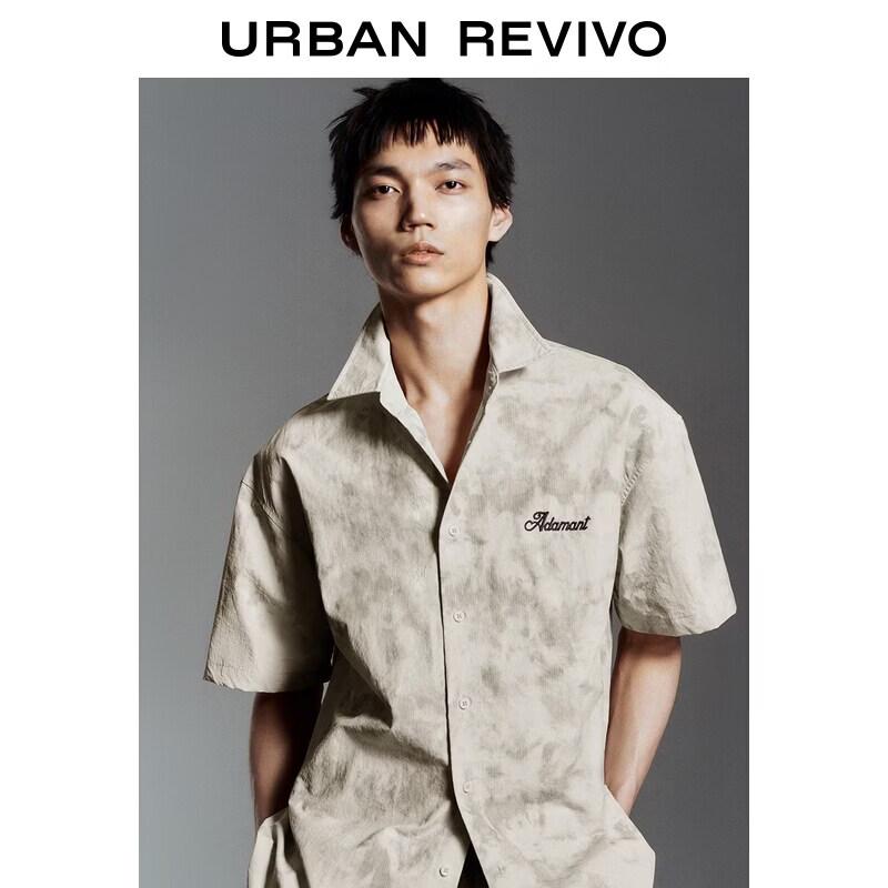 UR2026 Men s Tie-Dye Embroidered Oversized Shirt S
UR2026 Men s Tie-Dye Embroidered Oversized Shirt S