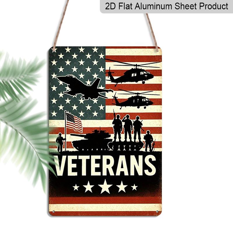 2D Flat 1pc Metal Wall Decor Sign - Aluminium, Veterans Tribute, Rustic Metal, Ideal for Independence Day & Memorial Day Decor, Wall Hanging for 20*30cm
2D Flat 1pc Metal Wall Decor Sign - Aluminium, Veterans Tribute, Rustic Metal, Ideal for Independence Day & Memorial Day Decor, Wall Hanging for 20*30cm