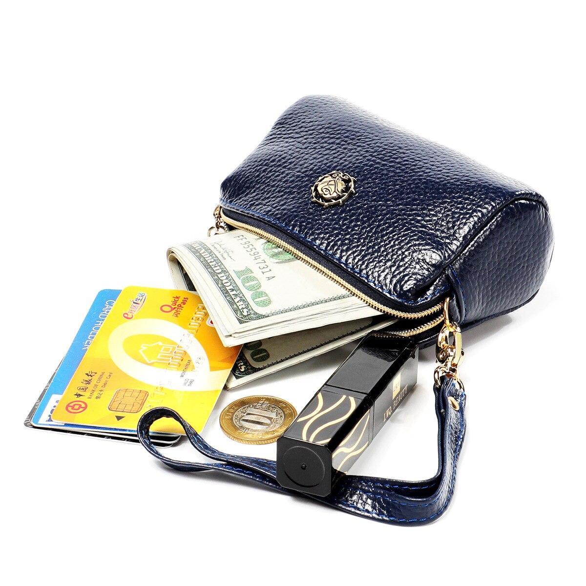 BISON DENIM Модный женский кошелек из натуральной кожи на молнии, маленькие мини-женские кошельки синий
BISON DENIM Модный женский кошелек из натуральной кожи на молнии, маленькие мини-женские кошельки синий