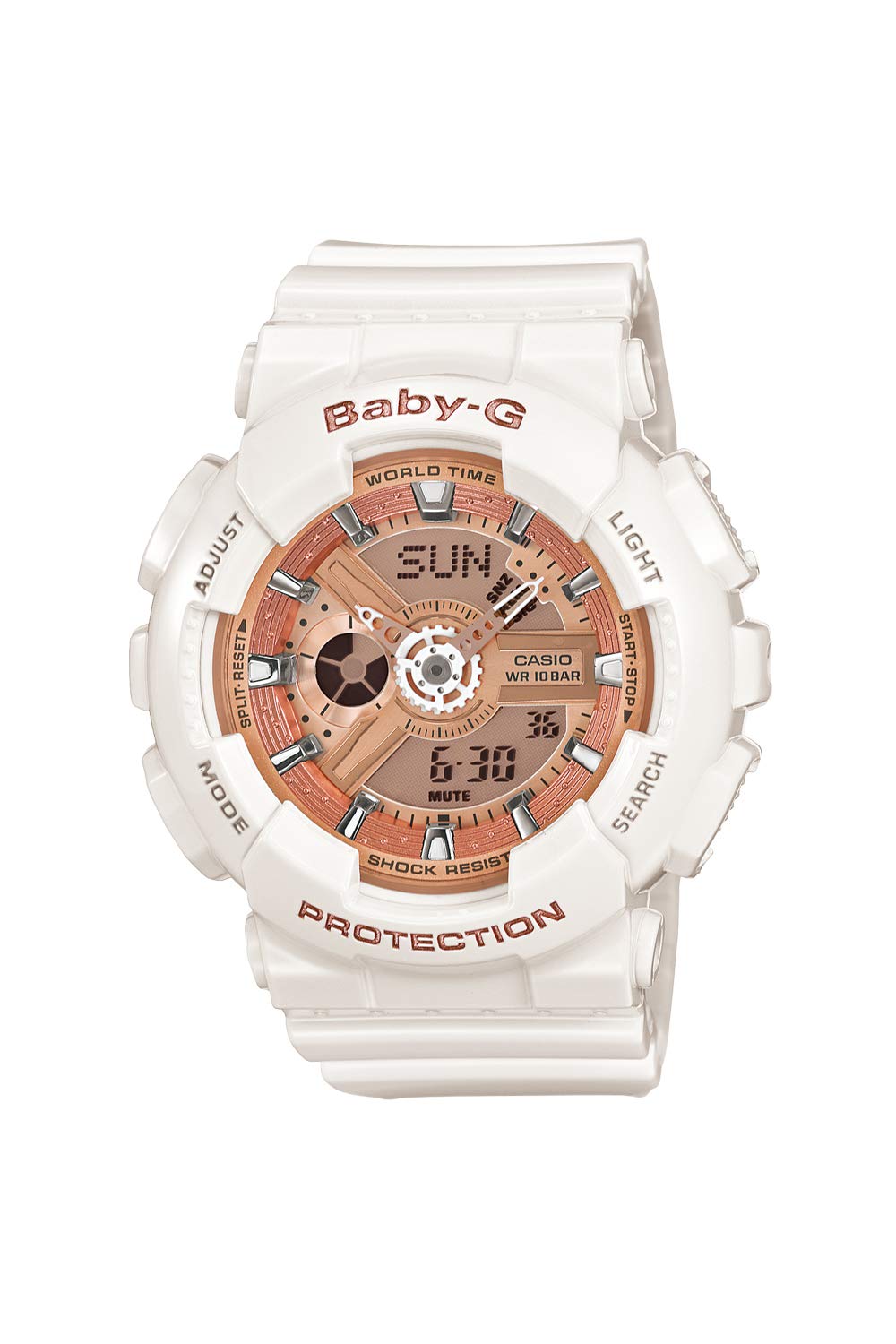 Casio Baby-G Women s Watch, White, BA-110-7A1JF
Casio Baby-G Women s Watch, White, BA-110-7A1JF