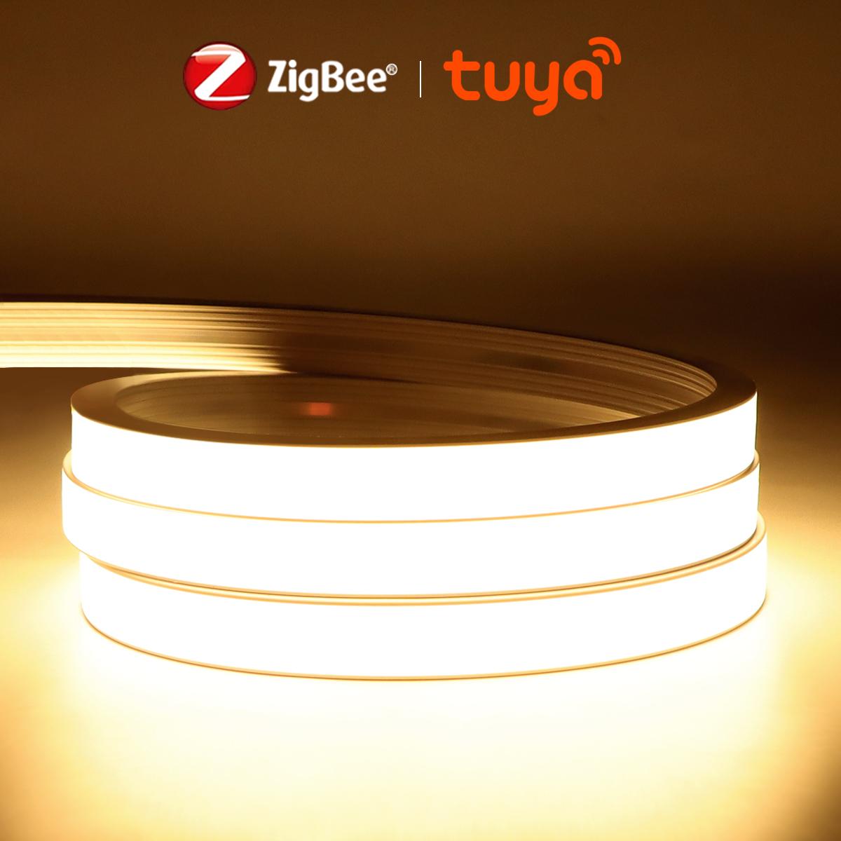 Smart ZigBee 3.0 USB 5V COB Світлодіодна стрічка Неонове світло Робота з Tuya HUB Bridge APP/Alexa Голосове керування Ambiance TV Lights 1m
Smart ZigBee 3.0 USB 5V COB Світлодіодна стрічка Неонове світло Робота з Tuya HUB Bridge APP/Alexa Голосове керування Ambiance TV Lights 1m