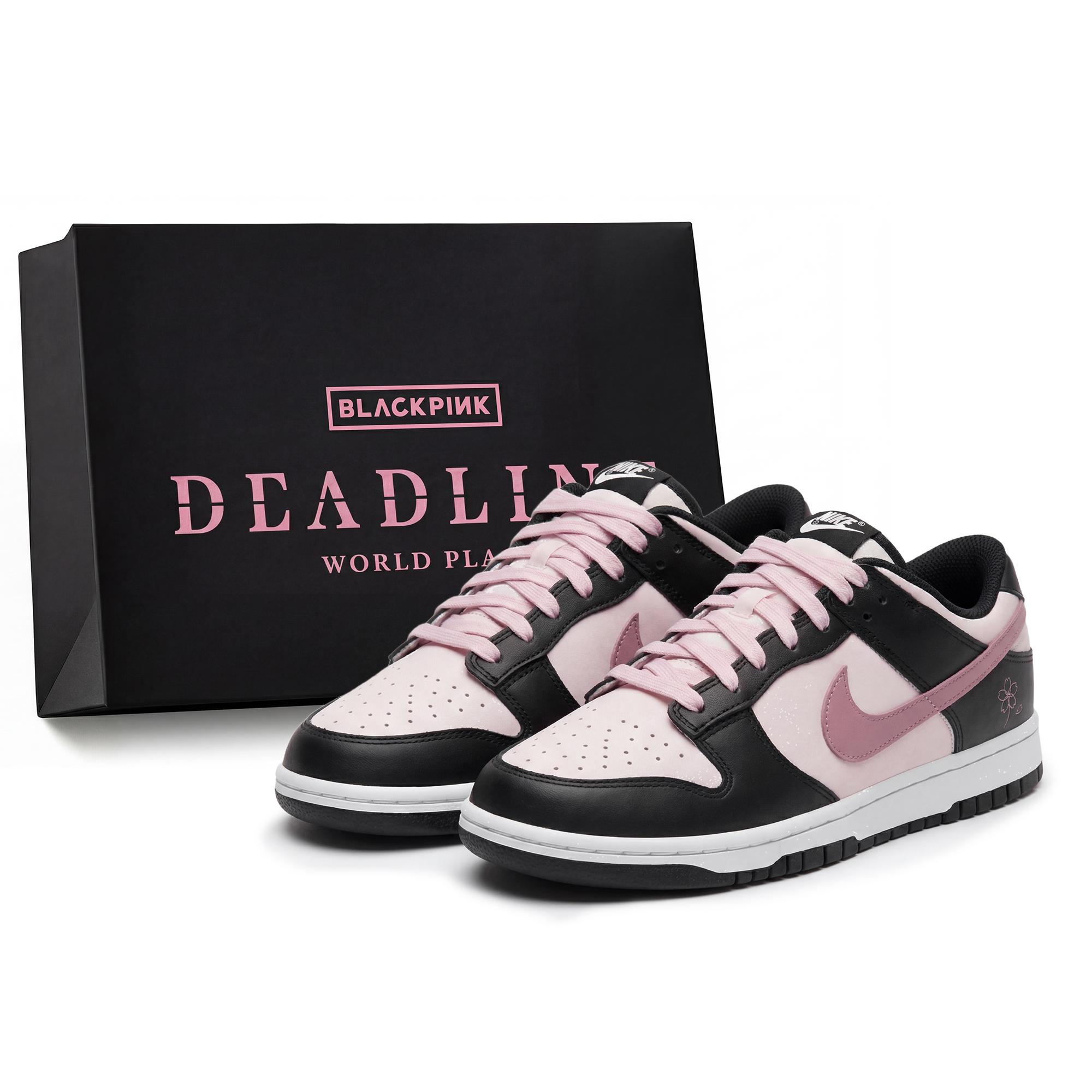Nike Dunk BlackPink Gallon Pink Peach Slip Resistant Low top Skateboard Shoes Unisex Black Pink DD1503-101(Team-S-BOX) 37.5
Nike Dunk BlackPink Gallon Pink Peach Slip Resistant Low top Skateboard Shoes Unisex Black Pink DD1503-101(Team-S-BOX) 37.5