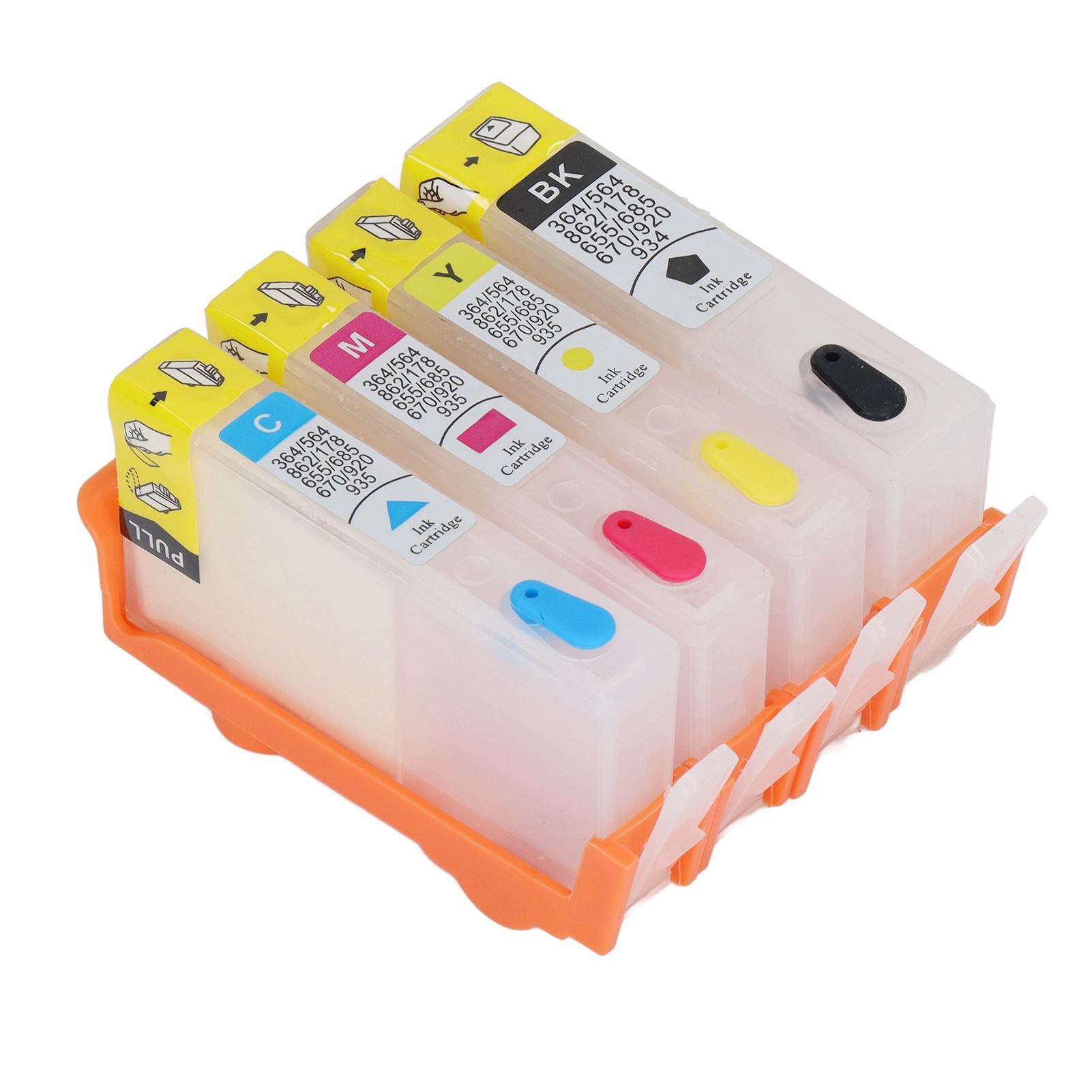 4 Pcs Ink Cartridge Black Blue Magenta Yellow Permanent Chip Replacement Refill Ink Cartridge for HP Officejet 903
4 Pcs Ink Cartridge Black Blue Magenta Yellow Permanent Chip Replacement Refill Ink Cartridge for HP Officejet 903