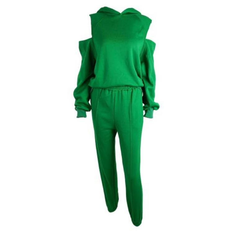 Autumn Women Casual 2 Piece Tracksuit Set Long Sleeve Crop Pullover Hoodie with Jogging Pants Athletic Sweatshirt Outfit 3XL зелений
Autumn Women Casual 2 Piece Tracksuit Set Long Sleeve Crop Pullover Hoodie with Jogging Pants Athletic Sweatshirt Outfit 3XL зелений