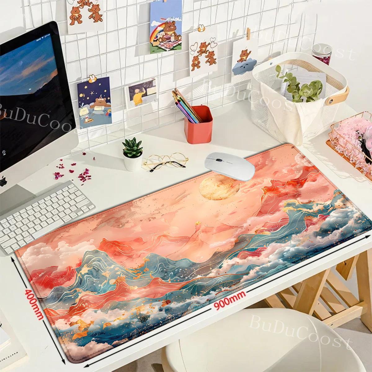 Large Size mousepad Propitious Clouds Desk Mat Kawaii Cartoon mouse pad Rubber Table Mat Lucky Cloud Gaming LockEdge KeyboardMat 300x600x2mm
Large Size mousepad Propitious Clouds Desk Mat Kawaii Cartoon mouse pad Rubber Table Mat Lucky Cloud Gaming LockEdge KeyboardMat 300x600x2mm