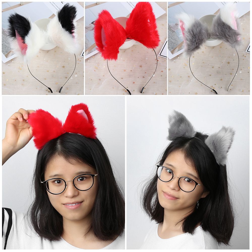 Вечерние женские мягкие кошачьи уши заколка для косплея костюм аксессуары для волос лисий плюшевый обруч для волос
Вечерние женские мягкие кошачьи уши заколка для косплея костюм аксессуары для волос лисий плюшевый обруч для волос