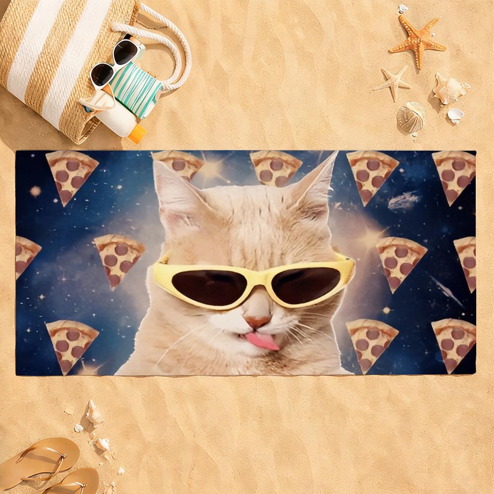 Funny Silly Cat Meme Towel Quick Dry Absorbent Beach Towel for Sports, Fitness, Swimming and Outdoor Activities W40*H60(CM)
Funny Silly Cat Meme Towel Quick Dry Absorbent Beach Towel for Sports, Fitness, Swimming and Outdoor Activities W40*H60(CM)