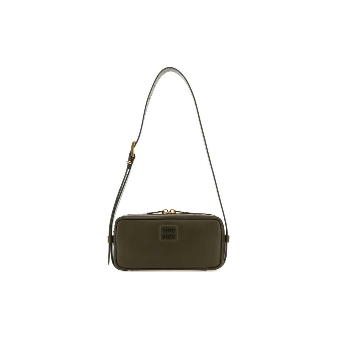 MIU MIU Logo Zipper Closure Napa Leather Crossbody Shoulder Bag Women Bags Green 5BC158-2DDJ-F0161-V-OOO Basic Set (Bag+Dust Bag)
MIU MIU Logo Zipper Closure Napa Leather Crossbody Shoulder Bag Women Bags Green 5BC158-2DDJ-F0161-V-OOO Basic Set (Bag+Dust Bag)