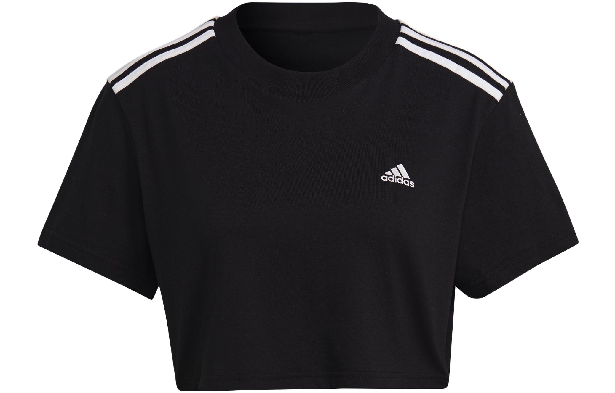 Adidas T Shirts Women s Black Crew Neck Moderate Straight Fit HF4166 L
Adidas T Shirts Women s Black Crew Neck Moderate Straight Fit HF4166 L