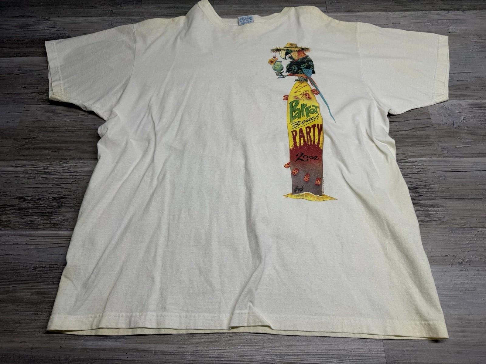 Vintage Caribbean Soul Shirt Sz 2XL Parrot Beach Party Double Sided Tropical Y2K 4XL
Vintage Caribbean Soul Shirt Sz 2XL Parrot Beach Party Double Sided Tropical Y2K 4XL