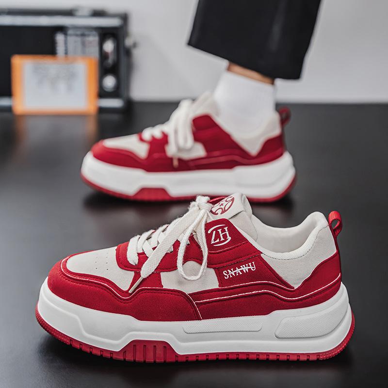 Men s shoes 2025 new summer breathable men s versatile casual white shoes youth platform trendy sports board shoes 39
Men s shoes 2025 new summer breathable men s versatile casual white shoes youth platform trendy sports board shoes 39