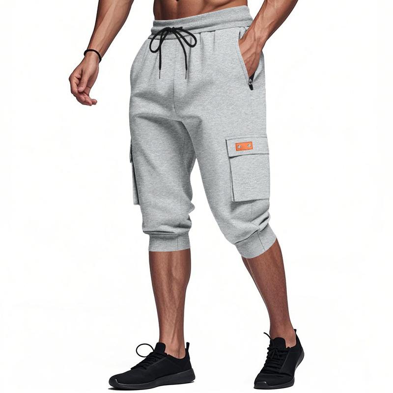 Літні укорочені повсякденні штани Прості штани-хоп для чоловіків XXXL світло-сірого кольору
Літні укорочені повсякденні штани Прості штани-хоп для чоловіків XXXL світло-сірого кольору