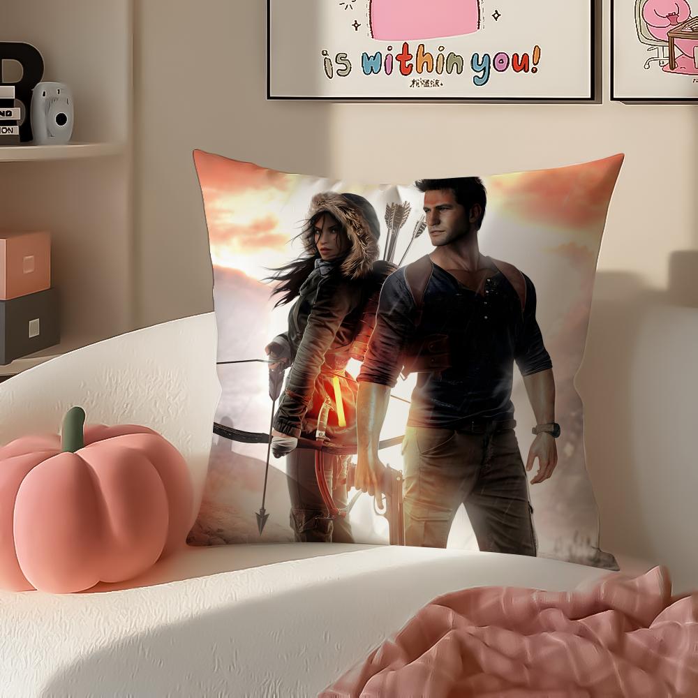 Action Game Franchise TTomb Raider Cushion Cover Pillowcase Short Plush Invisible zipper Room Sofa Cushion Cover 30X30cm
Action Game Franchise TTomb Raider Cushion Cover Pillowcase Short Plush Invisible zipper Room Sofa Cushion Cover 30X30cm
