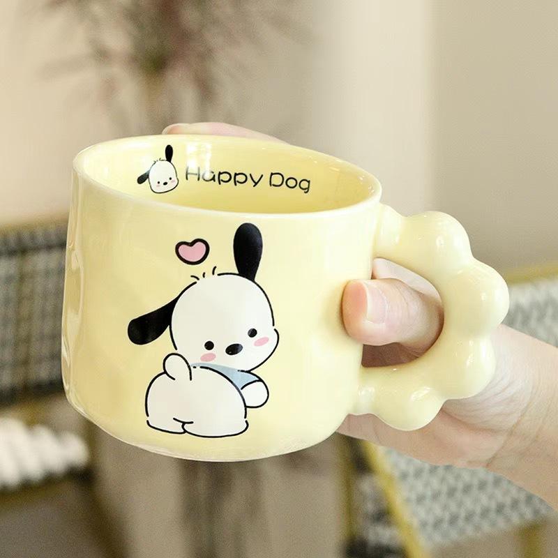 Pacchard Dog Cartoon Mug with Lid Coffee Cup Ceramic Water Cup High Appearance Cute Drinking Water Cup 380ml
Pacchard Dog Cartoon Mug with Lid Coffee Cup Ceramic Water Cup High Appearance Cute Drinking Water Cup 380ml