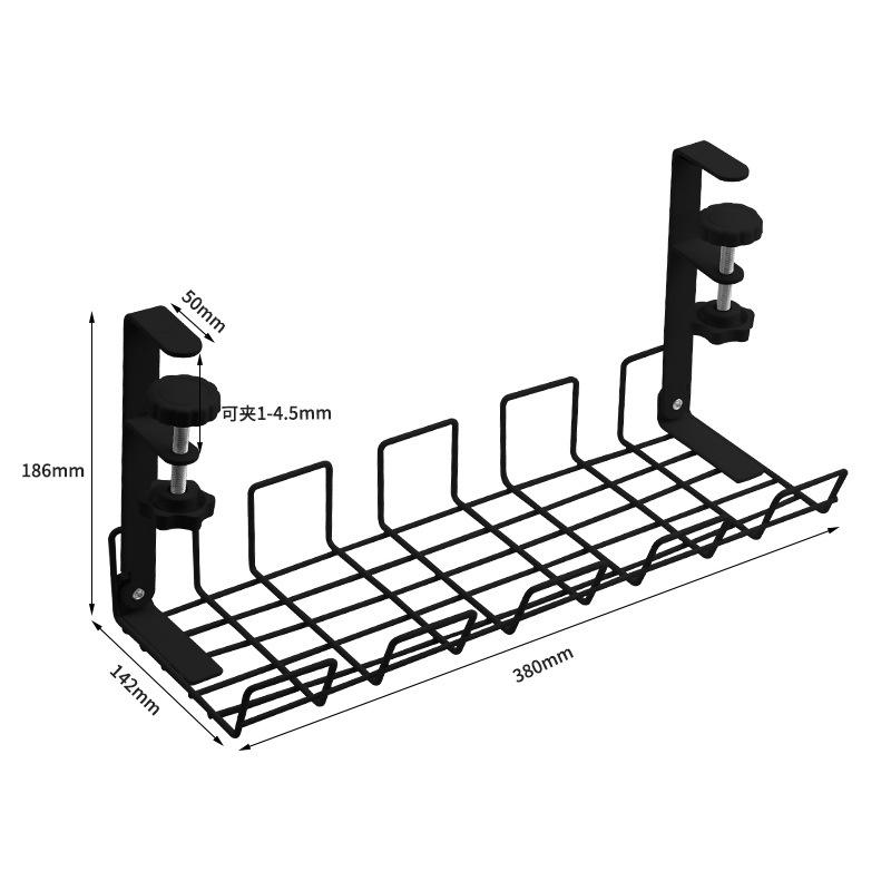 Under Table Storage Rack Punching-free Metal Cable Management Tray Home Office Desk Wire Organizer Kitchen Storage Accessories чёрный
Under Table Storage Rack Punching-free Metal Cable Management Tray Home Office Desk Wire Organizer Kitchen Storage Accessories чёрный