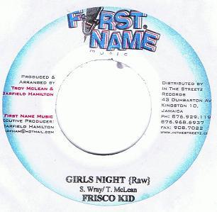 7inch Record FRISCO KID - Girls Night NONE First Name Musi 2002 Jamaica Reggae, Ska & Dub Used
7inch Record FRISCO KID - Girls Night NONE First Name Musi 2002 Jamaica Reggae, Ska & Dub Used
