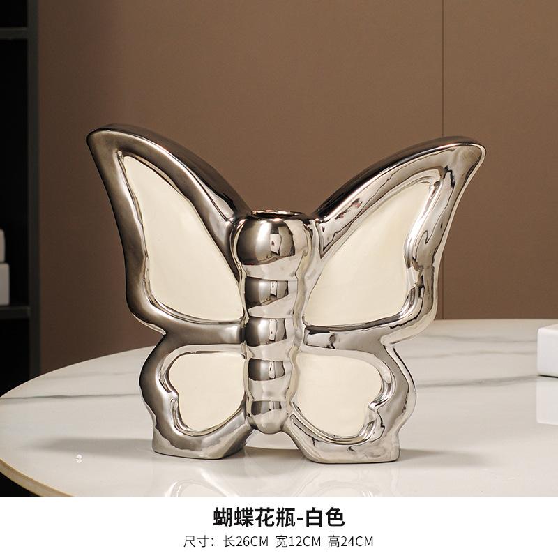 Northern Europe Highend Ceramic Flower Arrangement Device Creative Bow Vase Living Room Bedroom Dining Table Home Decoration 1Pc
Northern Europe Highend Ceramic Flower Arrangement Device Creative Bow Vase Living Room Bedroom Dining Table Home Decoration 1Pc