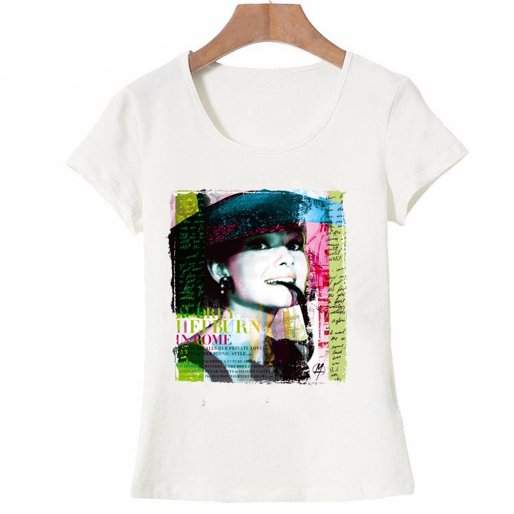Harajuku fashion womens short sleeve Audrey Hepburn movie star TShirt super art shirts casual Tops new hipster girl Tees S
Harajuku fashion womens short sleeve Audrey Hepburn movie star TShirt super art shirts casual Tops new hipster girl Tees S