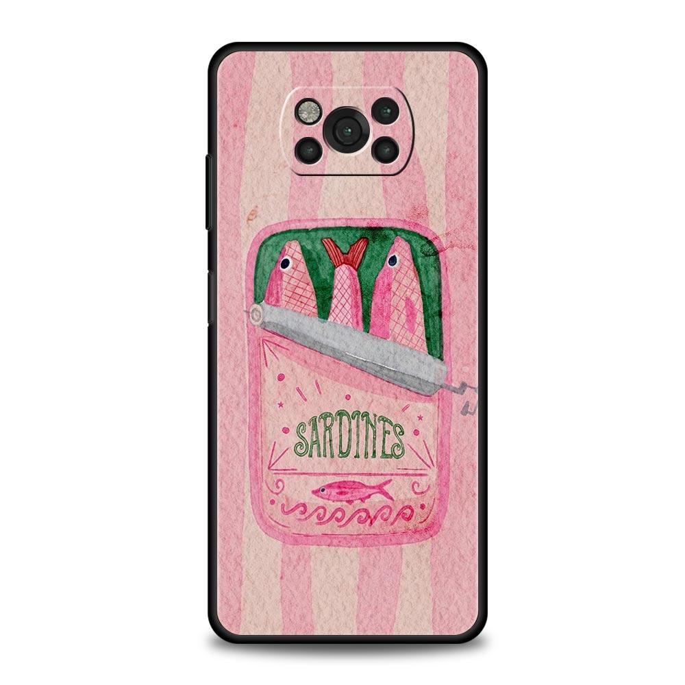 Phone Case for Xiaomi Poco F7 F6 F5 F4 F3 X7 X6 X5 X4 X3 NFC M4 C51 C55 GT 5G Soft TPU Cover Capas Funny Fish Sardines Laser Bag Xiaomi Poco F3
Phone Case for Xiaomi Poco F7 F6 F5 F4 F3 X7 X6 X5 X4 X3 NFC M4 C51 C55 GT 5G Soft TPU Cover Capas Funny Fish Sardines Laser Bag Xiaomi Poco F3