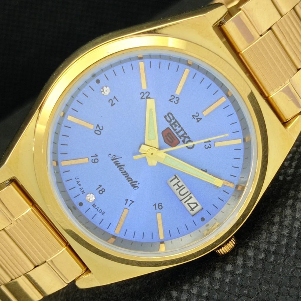 REFURBISHED VINTAGE SEIKO 5 AUTO 6309A JAPAN MENS SKY BLUE WATCH 593a-a311275-9 SKU593a-a311275
REFURBISHED VINTAGE SEIKO 5 AUTO 6309A JAPAN MENS SKY BLUE WATCH 593a-a311275-9 SKU593a-a311275