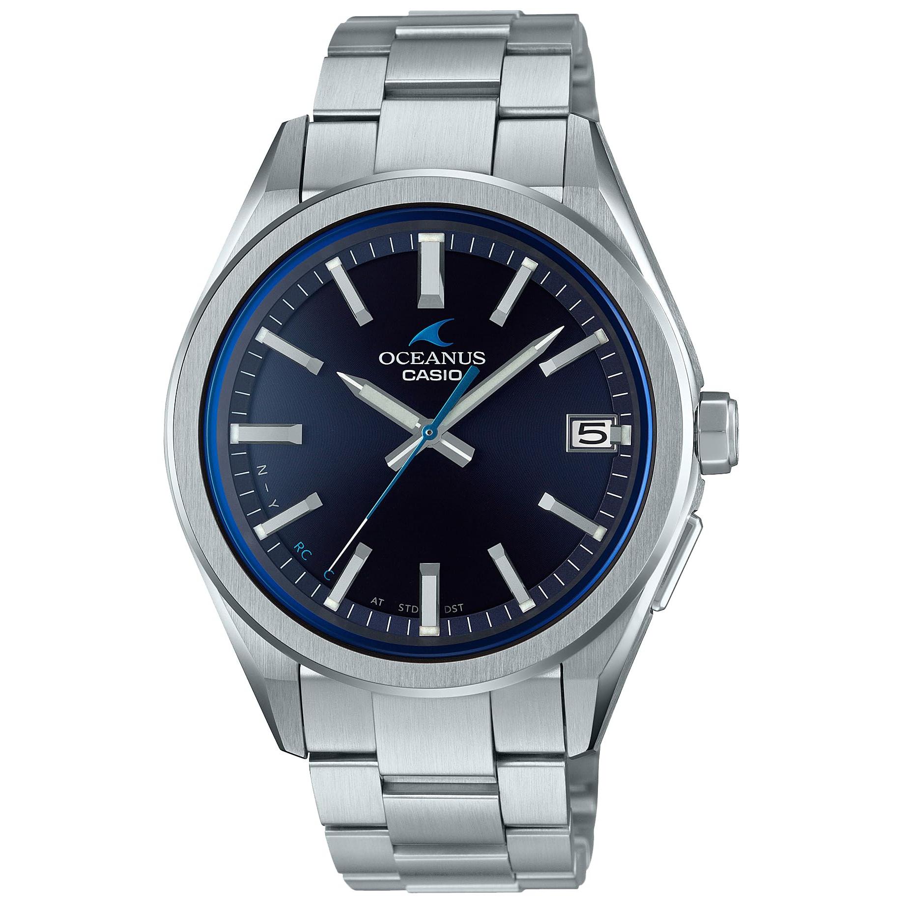 Casio Чоловічий годинник Oceanus, Сріблястий, Bluetooth, Радіо-сонячний, OCW-T200S-1AJF, Оригінальна японська модель
Casio Чоловічий годинник Oceanus, Сріблястий, Bluetooth, Радіо-сонячний, OCW-T200S-1AJF, Оригінальна японська модель