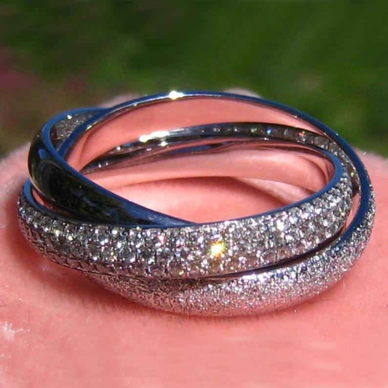 Простое и модное женское повседневное кольцо-аксессуар в серебряной обертке с бриллиантами 6 серебряный
Простое и модное женское повседневное кольцо-аксессуар в серебряной обертке с бриллиантами 6 серебряный