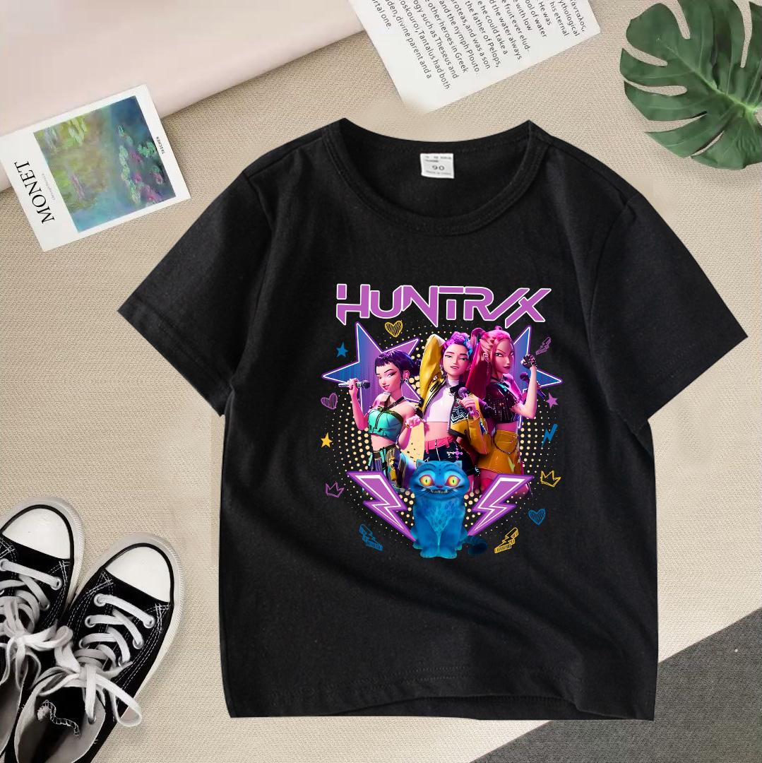 Детская одежда K-pop Demon Hunters Футболка с коротким рукавом Милая K-pop Demon Hunters Тигр Харадзюку Футболка для мальчиков девочек 130
Детская одежда K-pop Demon Hunters Футболка с коротким рукавом Милая K-pop Demon Hunters Тигр Харадзюку Футболка для мальчиков девочек 130