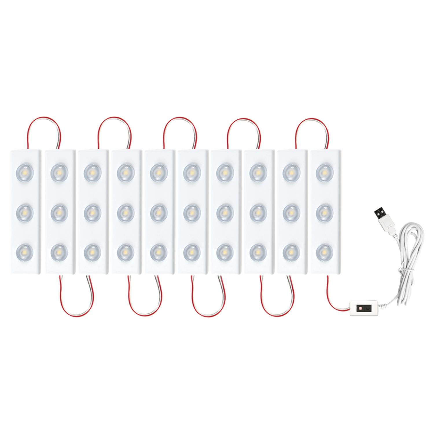 Hand Induction Dimmable LED Makeup Mirror Light Strip USB Powered Cosmetic Mirror Lamp 6 LED Strips
Hand Induction Dimmable LED Makeup Mirror Light Strip USB Powered Cosmetic Mirror Lamp 6 LED Strips