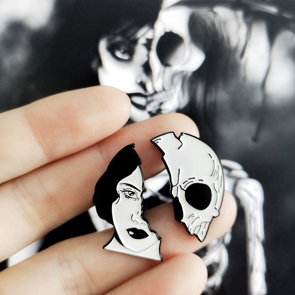 Pin Zinc Zinc Alloy Clothing Accessories Skull Brooches Scary Brooches Korean Style Brooches Female Jewelry
Pin Zinc Zinc Alloy Clothing Accessories Skull Brooches Scary Brooches Korean Style Brooches Female Jewelry