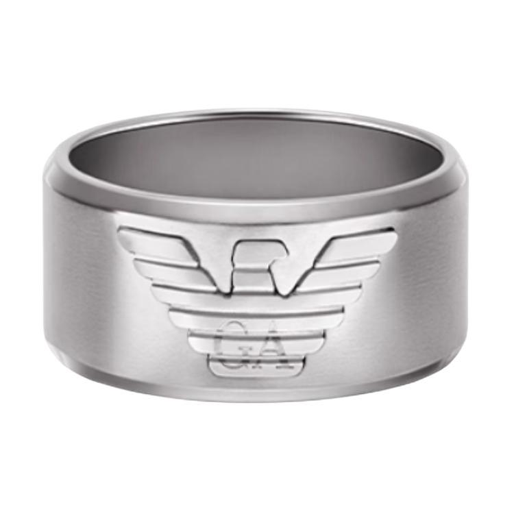 Emporio Armani Inlaid Design Stainless Steel Ring Men rings Silver EGS3166040_NLP 23
Emporio Armani Inlaid Design Stainless Steel Ring Men rings Silver EGS3166040_NLP 23