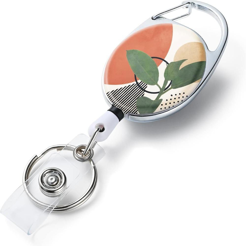 Leaf Badge Holder Badge Reel ABS ID Decorative Badge Holder Key Ring Retractable Badge Office
Leaf Badge Holder Badge Reel ABS ID Decorative Badge Holder Key Ring Retractable Badge Office