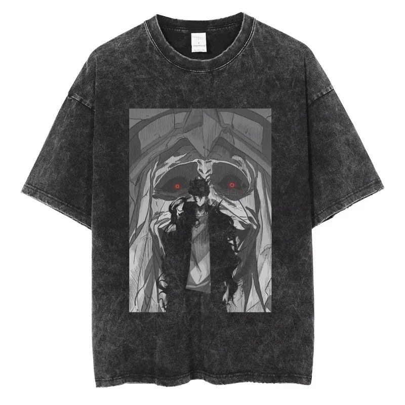 Women s Vintage Washed Cotton T Shirt Oversized Street Anime Solo Leveling Graphic Print Tops Loose Short Sleeves Tees S
Women s Vintage Washed Cotton T Shirt Oversized Street Anime Solo Leveling Graphic Print Tops Loose Short Sleeves Tees S