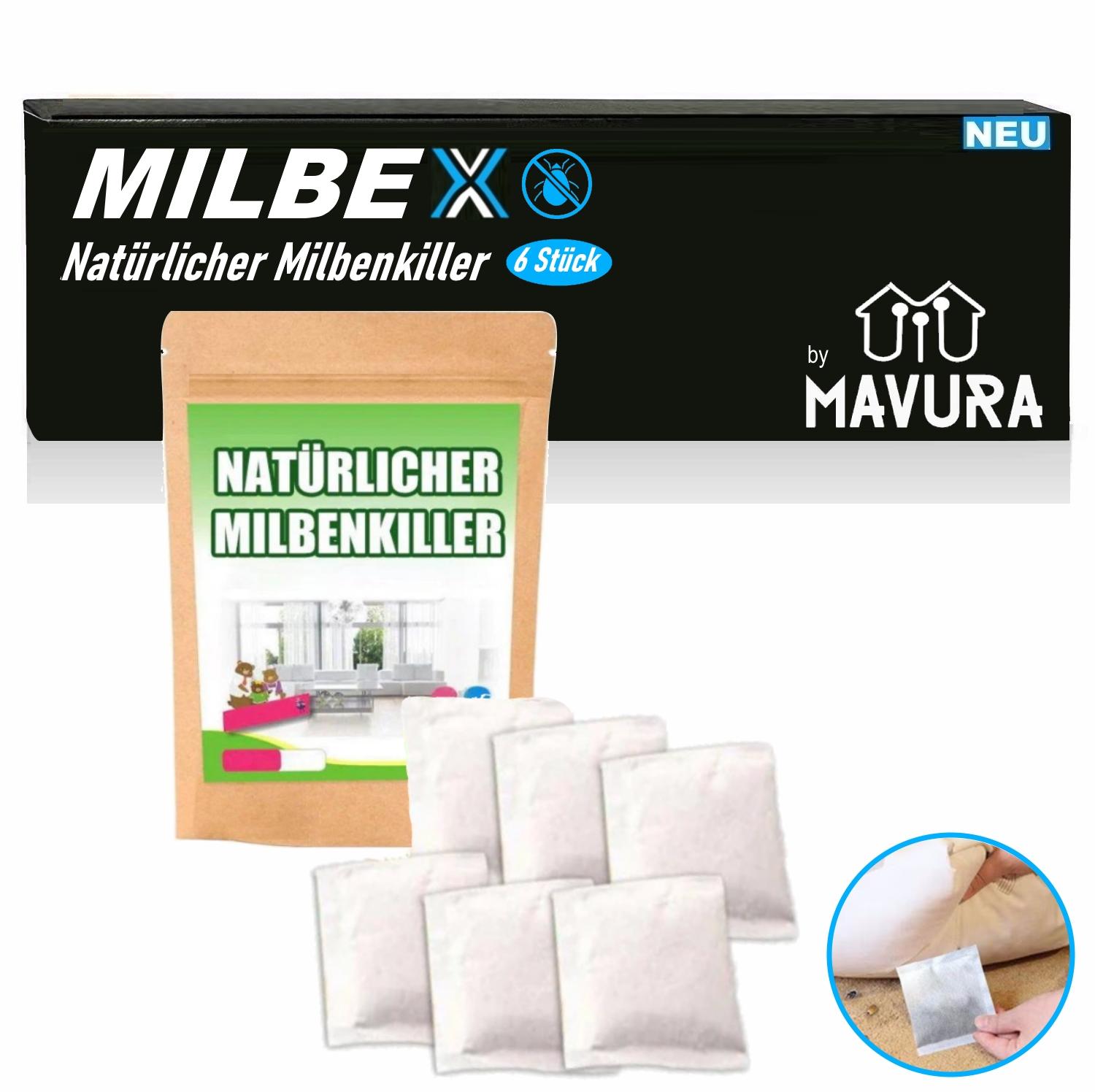 MILBEX Натуральний засіб від кліщів Антикліщові блохи Постільні клопи Подушечки (6 штук)
MILBEX Натуральний засіб від кліщів Антикліщові блохи Постільні клопи Подушечки (6 штук)