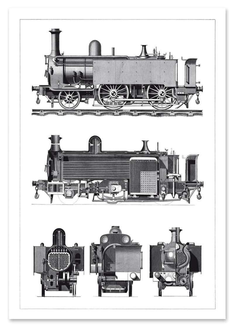 Урожай потяг локомотив плакат 30x40 cm
Урожай потяг локомотив плакат 30x40 cm