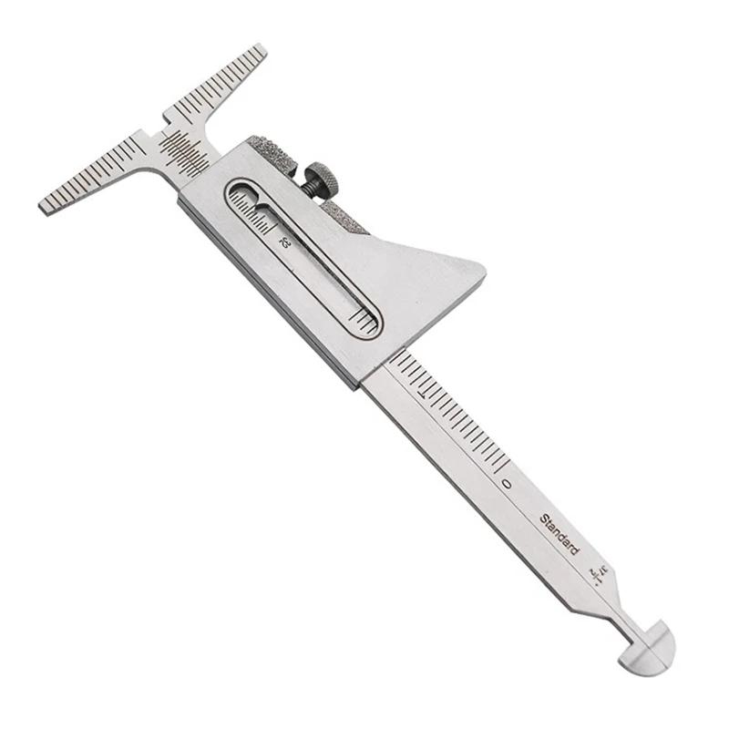 Stainless Steel Welding Gauge Inch&Metric for Measurement of Pipe After Fit-Up/Alignment Space 32Mm Weld Seam Misalignment Ruler срібний
Stainless Steel Welding Gauge Inch&Metric for Measurement of Pipe After Fit-Up/Alignment Space 32Mm Weld Seam Misalignment Ruler срібний
