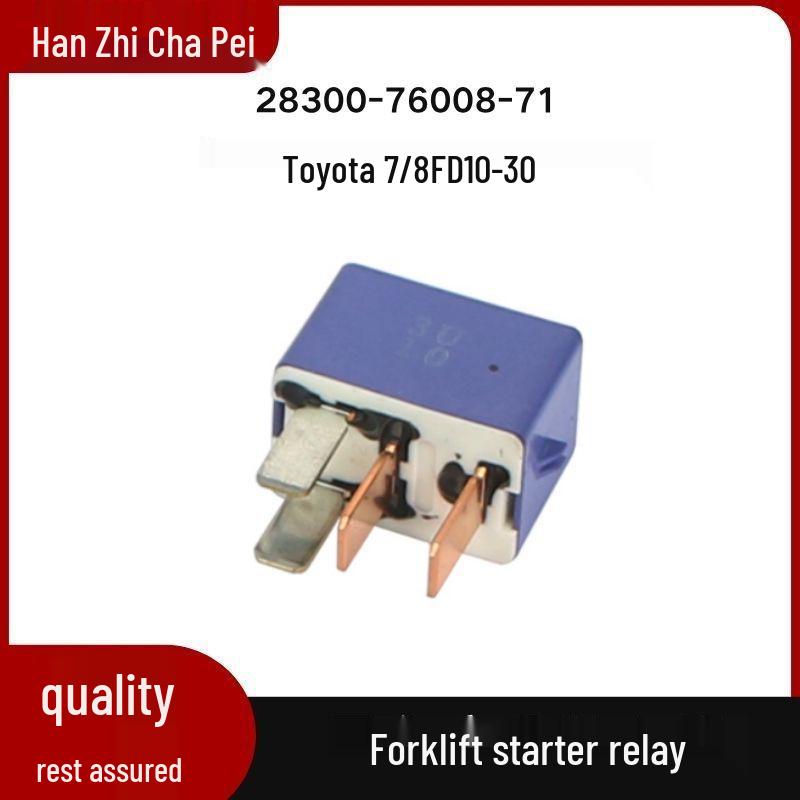 Toyota 7/8 FD10-30 Forklift Starter Relay 28300-76008-71 7/8FD10-30
Toyota 7/8 FD10-30 Forklift Starter Relay 28300-76008-71 7/8FD10-30