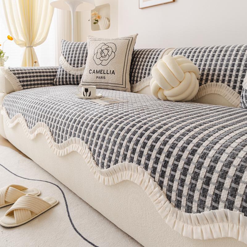 Роскошное шенилловое полотенце для дивана для гостиной, клетчатый, неправильной формы, чехол для дивана L-образной формы, универсальная подушка для сиденья дивана на четыре сезона 70x70cm
Роскошное шенилловое полотенце для дивана для гостиной, клетчатый, неправильной формы, чехол для дивана L-образной формы, универсальная подушка для сиденья дивана на четыре сезона 70x70cm