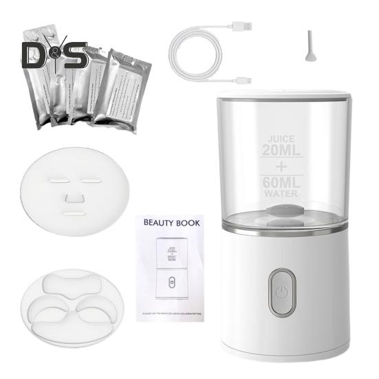 1 комплект, машина для изготовления масок для лица, сделай сам, натуральные фрукты, овощи, машина для изготовления масок, набор профессиональных инструментов для ухода за кожей для женщин белый