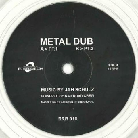 7inch Record JAH SCHULZ - Metal Dub Pt.1 / Metal Dub Pt.2 RRR010 Railroad EU 2020 Europe Reggae, Ska & Dub
7inch Record JAH SCHULZ - Metal Dub Pt.1 / Metal Dub Pt.2 RRR010 Railroad EU 2020 Europe Reggae, Ska & Dub