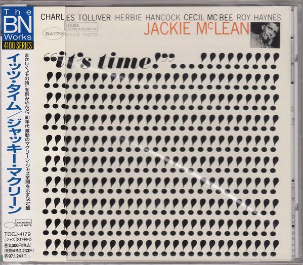 CD JACKIE MCLEAN - It s Time! TOCJ4179 BLUE NOTE 1995 Japan Jazz Used
CD JACKIE MCLEAN - It s Time! TOCJ4179 BLUE NOTE 1995 Japan Jazz Used