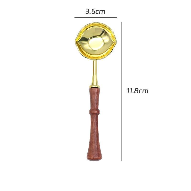 New 2 Diversion Port Wax Seal Spoon Sealing Spoon With Wooden Handel Wax Sealing Stamp Melting Spoon Wax Seal Warmer Wax Seal
New 2 Diversion Port Wax Seal Spoon Sealing Spoon With Wooden Handel Wax Sealing Stamp Melting Spoon Wax Seal Warmer Wax Seal