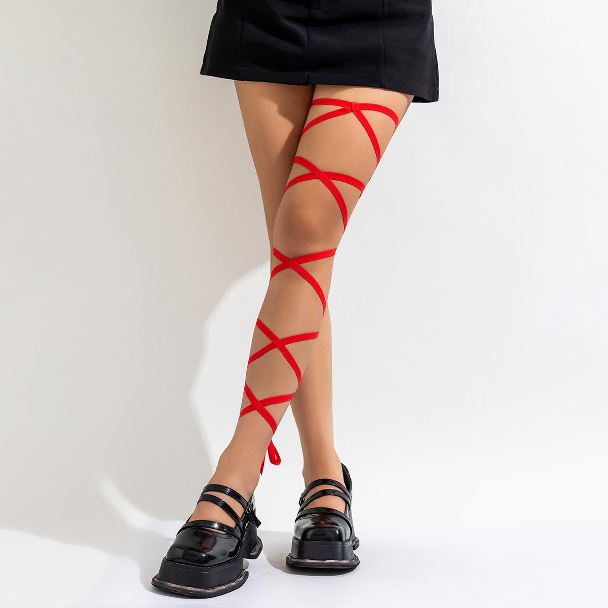JK leg rings dark elastic straps thigh rings female sexy leg chains straps foot accessories Elastic Belt
JK leg rings dark elastic straps thigh rings female sexy leg chains straps foot accessories Elastic Belt