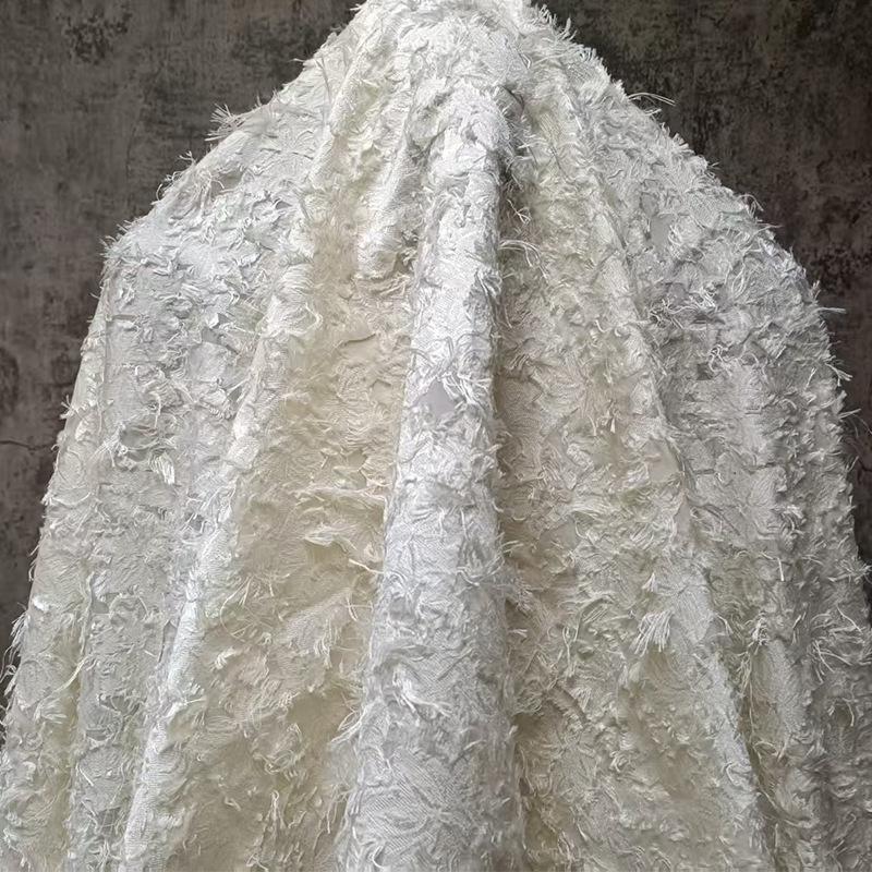 Small Floral Tassel Jacquard Fashion Fabric for Evening Dress Party Gown Performance Costume DIY Designer Decorative Textile 200x140cm абрикосовий
Small Floral Tassel Jacquard Fashion Fabric for Evening Dress Party Gown Performance Costume DIY Designer Decorative Textile 200x140cm абрикосовий