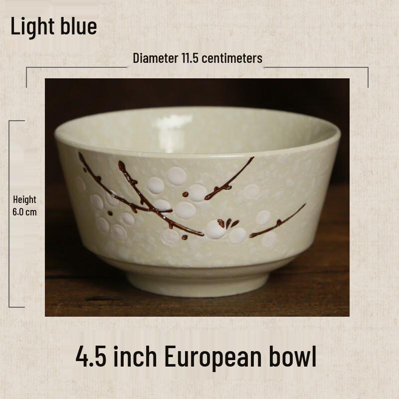 Diruien Japanese Ceramic 4.5-inch Rice/Soup Bowl Pack of 3
Diruien Japanese Ceramic 4.5-inch Rice/Soup Bowl Pack of 3