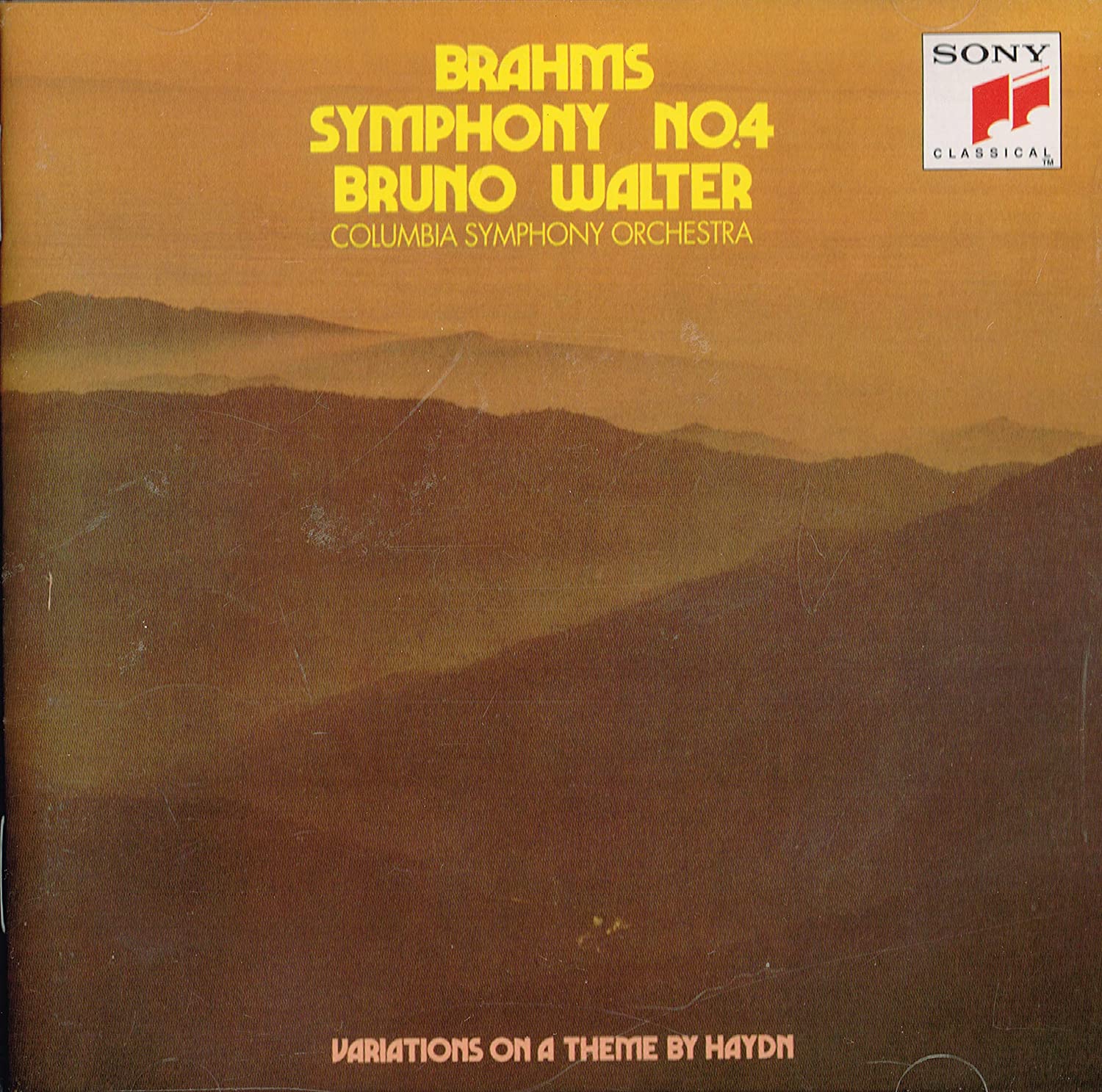 CD BRAHMS, WALTER (BRUNO); COLUMBIA SY - Brahms: Symphony No.4 SRCR2011 Japan Classical Used
CD BRAHMS, WALTER (BRUNO); COLUMBIA SY - Brahms: Symphony No.4 SRCR2011 Japan Classical Used
