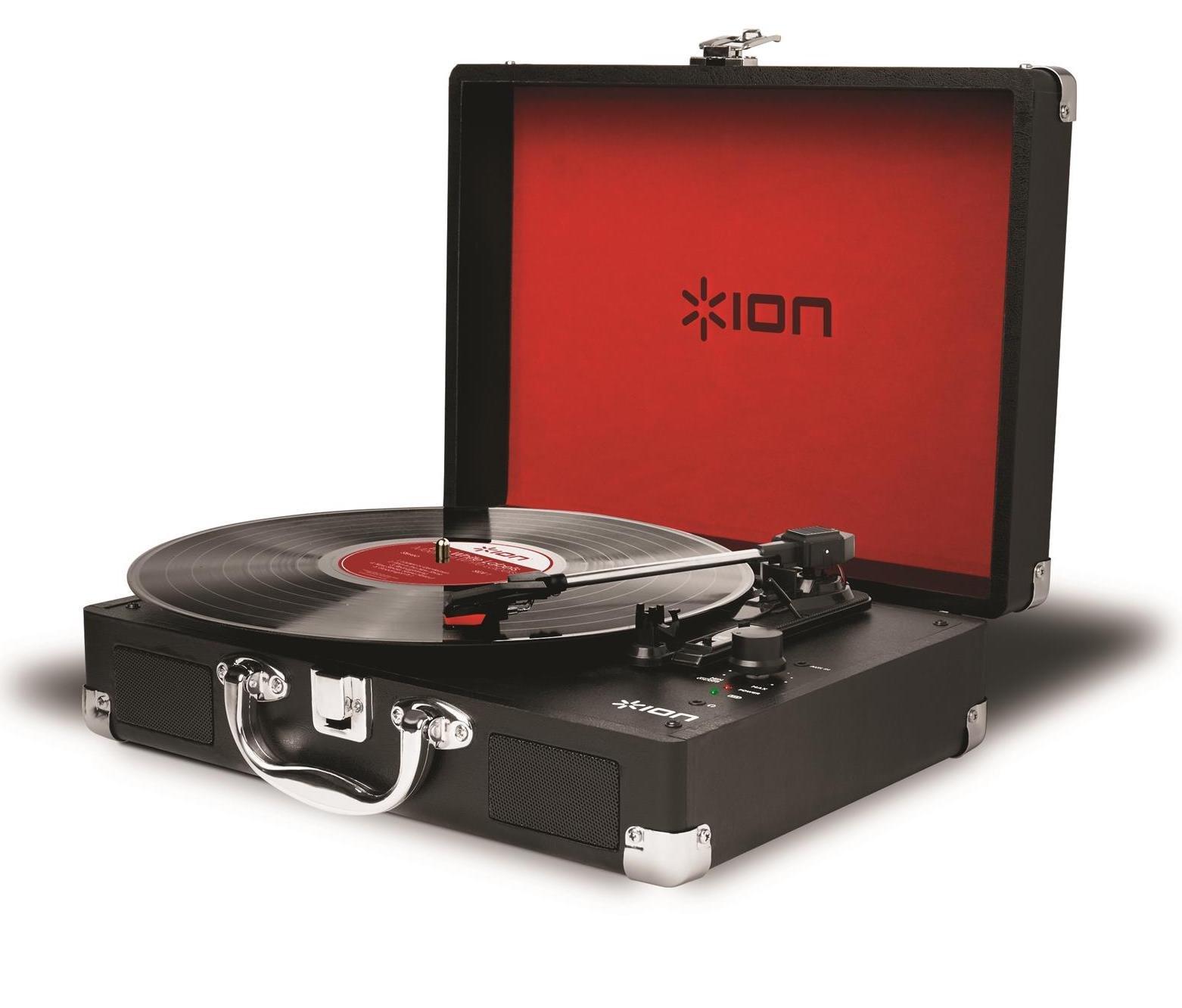 ION Audio Portable Record Suitcase USB Запис звуку платівок на ПК через USB Mac PC Vinyl Motion Player, Тип, Вбудований динамік, Термінал,
ION Audio Portable Record Suitcase USB Запис звуку платівок на ПК через USB Mac PC Vinyl Motion Player, Тип, Вбудований динамік, Термінал,