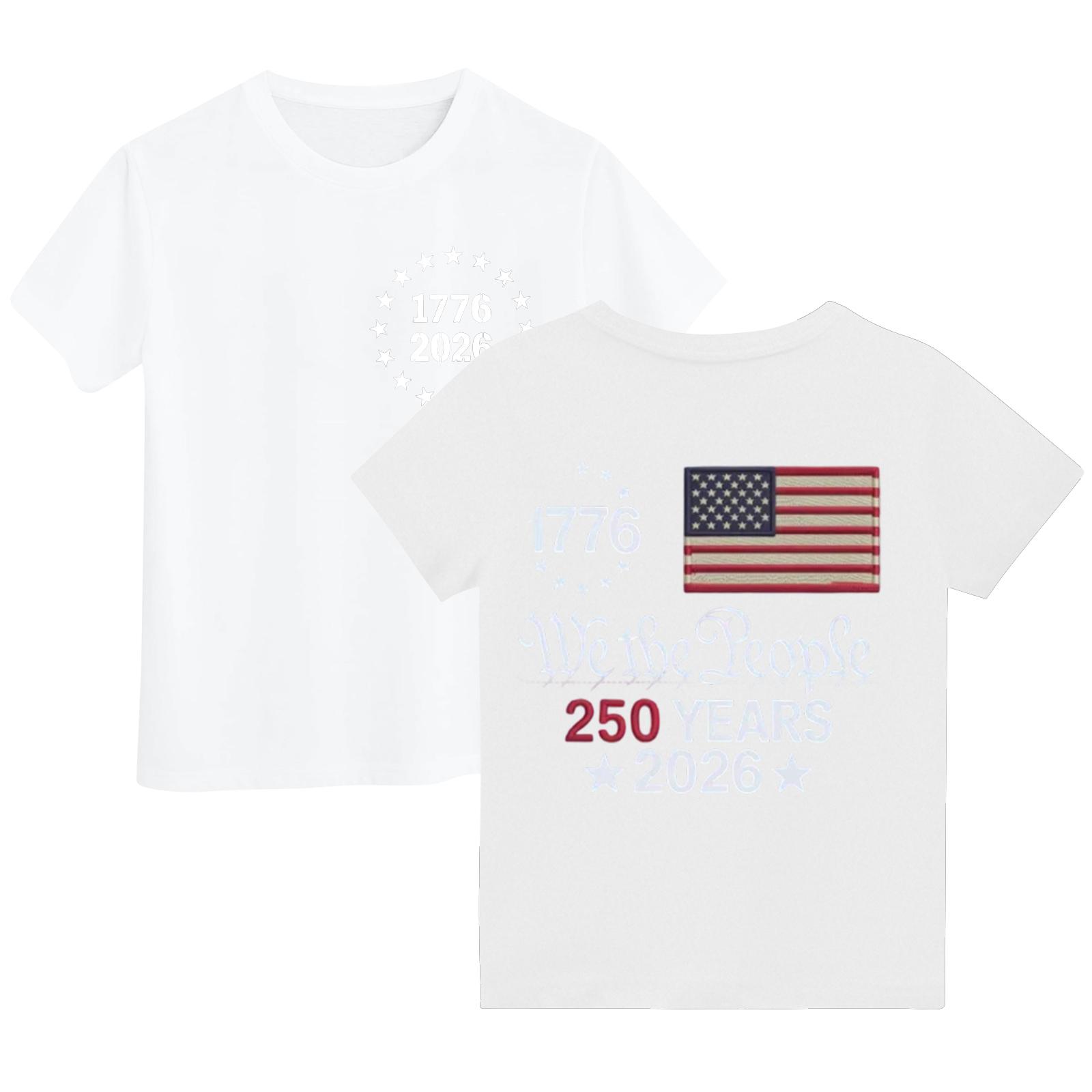 Casual Short-Round Neck Fashionable T-shirt Top 160 білий
Casual Short-Round Neck Fashionable T-shirt Top 160 білий