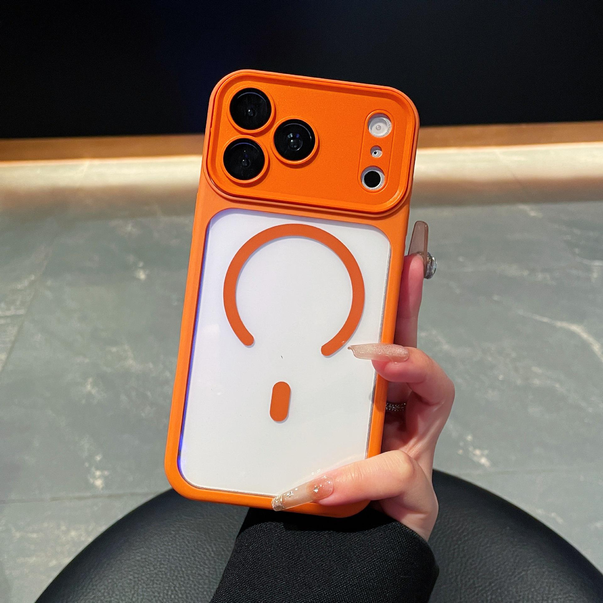 iPhone 17 Pro Max Magnetic Phone Case with Built-in Lens Protector and Full Coverage, Bright Shadow Design iPhone 14 оранжевый
iPhone 17 Pro Max Magnetic Phone Case with Built-in Lens Protector and Full Coverage, Bright Shadow Design iPhone 14 оранжевый